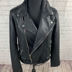 Forever 21 Moto faux leather jacket